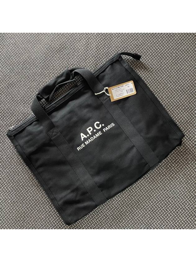 Recuperation Gym Cotton Tote Bag Black - A.P.C. - BALAAN 4