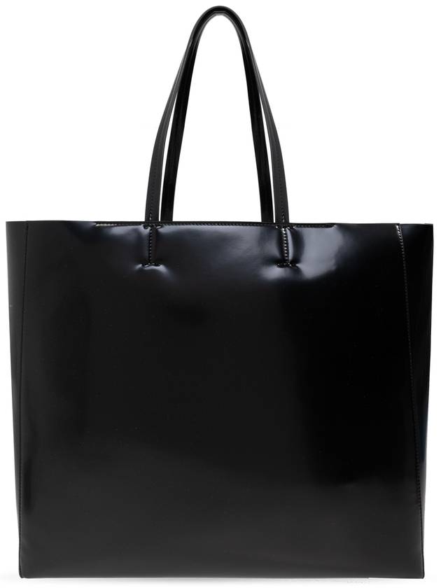 Palm Angels Eco-leather Shopper Bag, Women's, Black - PALM ANGELS - BALAAN 3