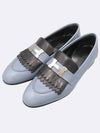 Smith Market Used Luxury Blue Loafers Women s Shoes - HERMES - BALAAN 5