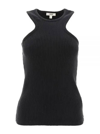 A Goldie halterneck sleeveless t shirt black A71121387 - AGOLDE - BALAAN 2