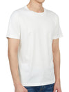 Shadow Back Graphic Print Short Sleeve T-Shirt  Natural White - STONE ISLAND - BALAAN 5