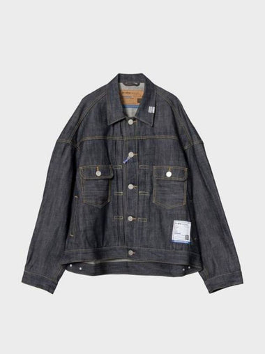 Selvage Denim Jacket Indigo - MAISON MIHARA YASUHIRO - BALAAN 1