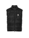 Cursa Down Vest Black - MONCLER - BALAAN 1