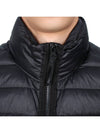 Loom Woven Chambers Recycled Nylon Down TC Vest Black - STONE ISLAND - BALAAN 8