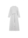 Cloe Cotton Long Dress Ice - MAX MARA - BALAAN 1