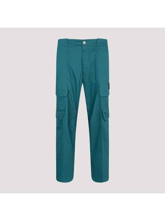 Shadow Project Cotton Nylon Ripstop Cargo Pants Green - STONE ISLAND - BALAAN 2