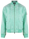 Shadow Project Zipped Bomber Jacket Mint - STONE ISLAND - BALAAN 2