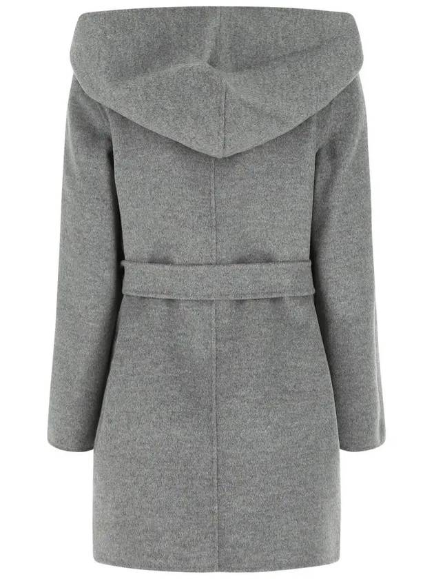 22SS TONDO wool hooded coat gray 60860319 051 - MAX MARA - BALAAN 3