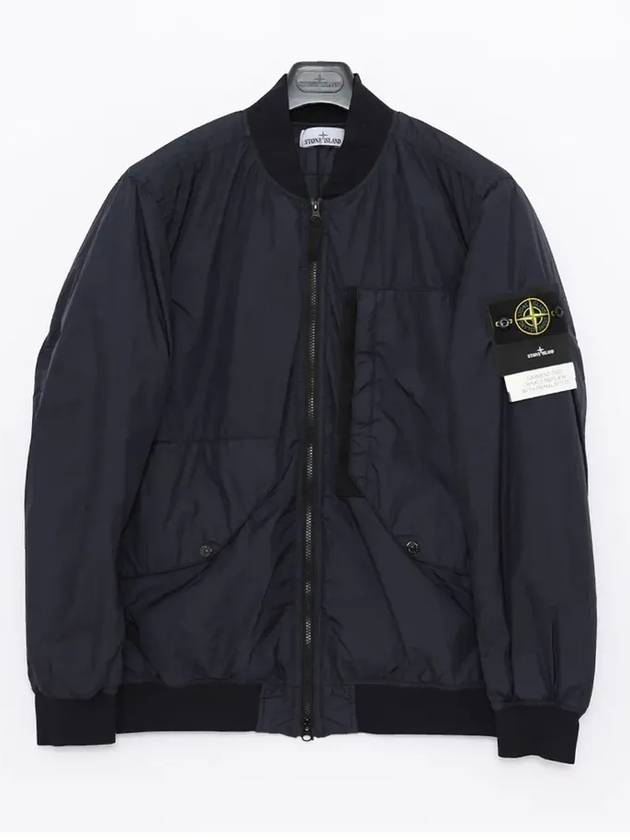 Garment Dyed Crinkle Reps Jacket Navy - STONE ISLAND - BALAAN 3