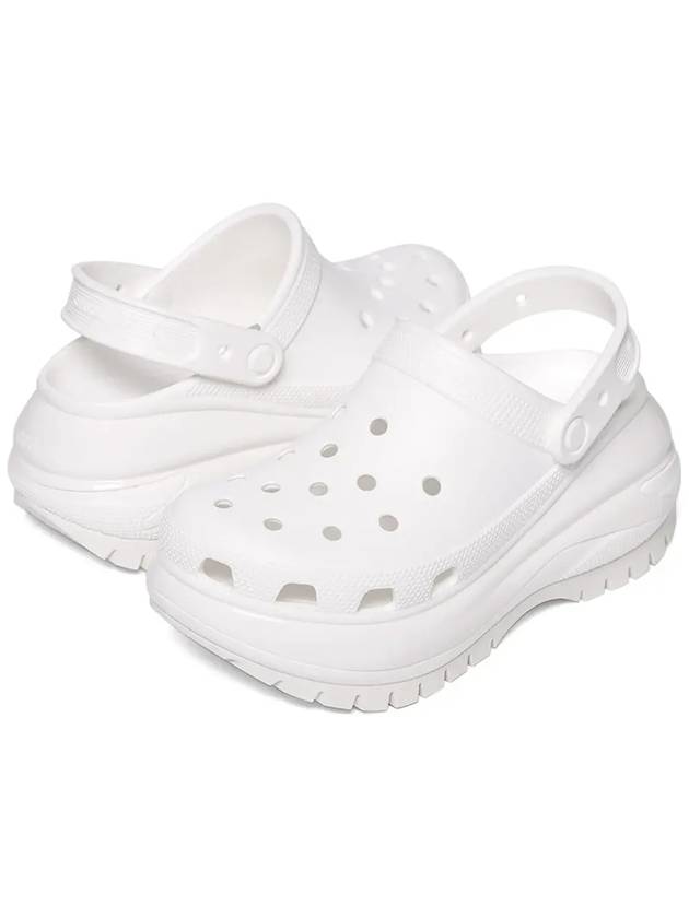 Mega Crush Clog Sandals White - CROCS - BALAAN 6