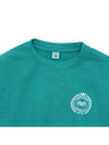 NY Country Club Crop Crew Neck Sweatshirt Blue - SPORTY & RICH - BALAAN 4