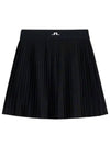 Women's Binx Pleated Skirt Black - J.LINDEBERG - BALAAN 2