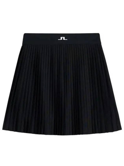 Women's Binx Pleated Skirt Black - J.LINDEBERG - BALAAN 2