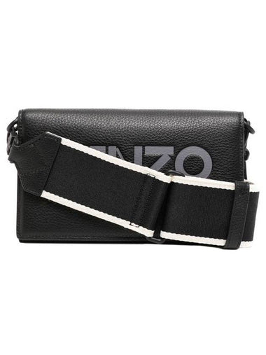 Women's Logo Cross Bag Black - KENZO - BALAAN 1