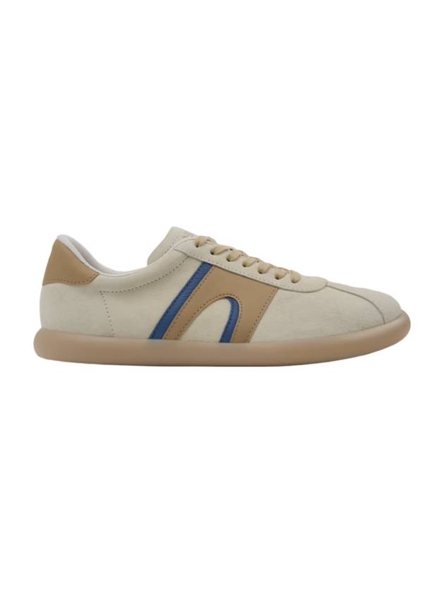 Pelotas Soller Nubuck Leather Low Top Sneakers Beige - CAMPER - BALAAN 1