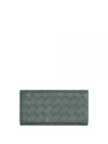 Intrecciato Flap Long Wallet Aloe - BOTTEGA VENETA - BALAAN 2