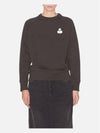 Milla Logo Grunneck Sweatshirt Faded Black - ISABEL MARANT - BALAAN 3