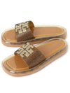 Crystal Bubble Jelly Slippers Peanut Clay - TORY BURCH - BALAAN 2