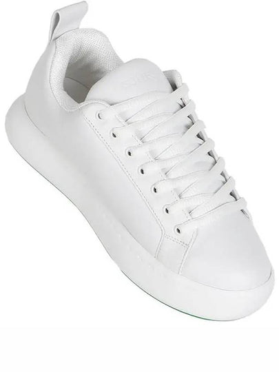 Pillow Leather Low Top Sneakers White - BOTTEGA VENETA - BALAAN 2