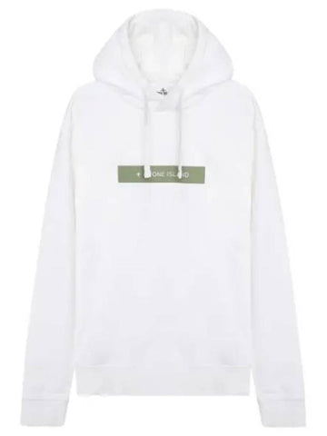 Garment Dying Micro Logo Print Hoodie Men - STONE ISLAND - BALAAN 1