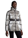 Erault Herault Logo Down Jacket Silver - MONCLER - BALAAN 2