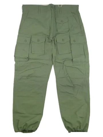 Feather PC Twill FA Track Pants Olive - ENGINEERED GARMENTS - BALAAN 1