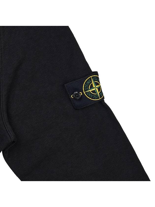 Men's Waffen Patch OLD Treatment Cotton Hoodie Black - STONE ISLAND - BALAAN 6