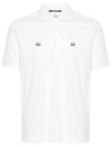 1020 Jersey Polo Shirt White - CP COMPANY - BALAAN 1