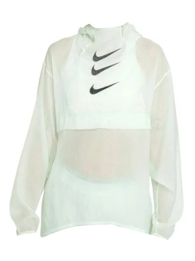 Women's Run Division Packable Windbreaker Barely Green - NIKE - BALAAN 1