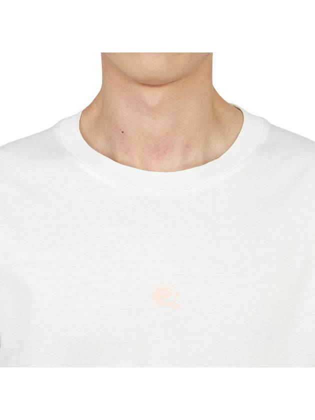 Shadow Project Logo Short Sleeve T-Shirt White - STONE ISLAND - BALAAN 7