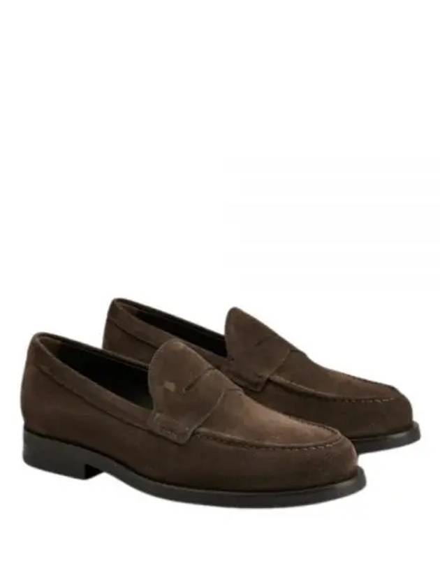 Mocassino Classic Suede Loafers Brown - TOD'S - BALAAN 2