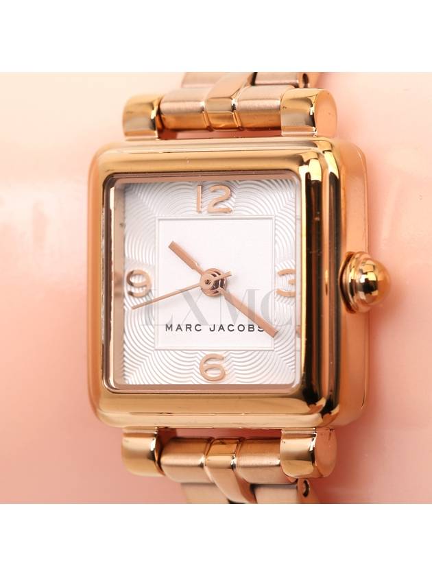 Gold women s watch square mini MJ3530 - MARC JACOBS - BALAAN 8