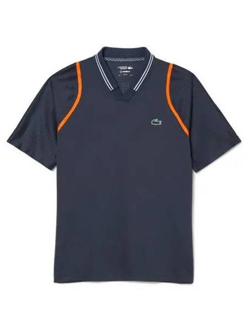 Daniel Medvedev Polo DH196153GKXE Short Sleeve T Shirt - LACOSTE - BALAAN 1