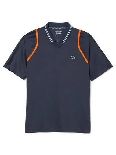 Daniel Medvedev Polo DH196153GKXE Short Sleeve T Shirt - LACOSTE - BALAAN 1