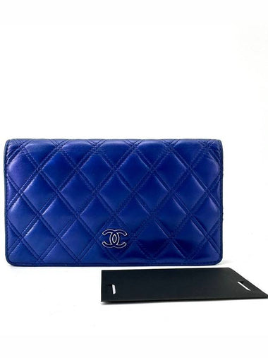 Mademoiselle lambskin flap long wallet - CHANEL - BALAAN 1