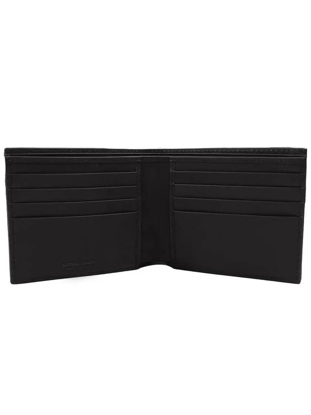 Men's Intrecciato Half Wallet Black - BOTTEGA VENETA - BALAAN 3