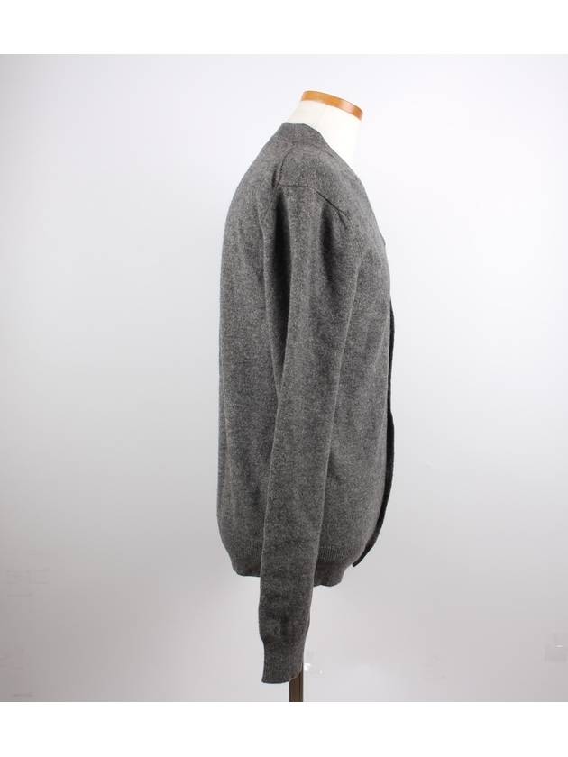 Gray Yellow Wappen Cardigan - COMME DES GARCONS - BALAAN 5