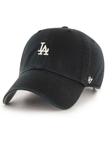 MLB hat LA small logo ball cap baseball black - 47BRAND - BALAAN 1