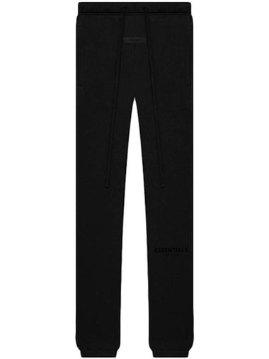 Essential Stretch Brushed Track Pants Black - FEAR OF GOD - BALAAN 1