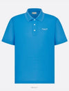 Couture Polo Shirt Blue - DIOR - BALAAN 2