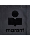 Yenky Logo Tote Bag Black - ISABEL MARANT - BALAAN 5