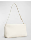 Night Lily Broche Vivier Buckle Satin Mini Shoulder Bag White - ROGER VIVIER - BALAAN 3