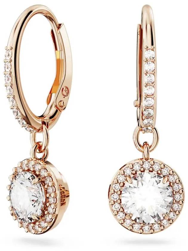 Una Angelic Constella Drop Earrings Rose Gold - SWAROVSKI - BALAAN 2