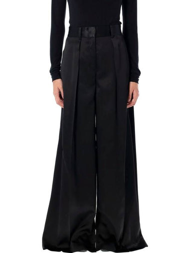 Jil Sander Satin Palazzo Pants - JIL SANDER - BALAAN 1