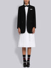 Belted Poplin Cotton Midi Dress White - THOM BROWNE - BALAAN 5