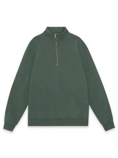 Jojo half zip up sweatshirt dark green - PALMES - BALAAN 1