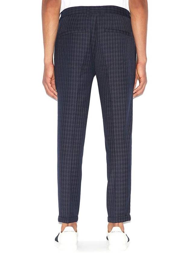 Armani Exchange Gingham Check TROUSER - ARMANI EXCHANGE - BALAAN 6