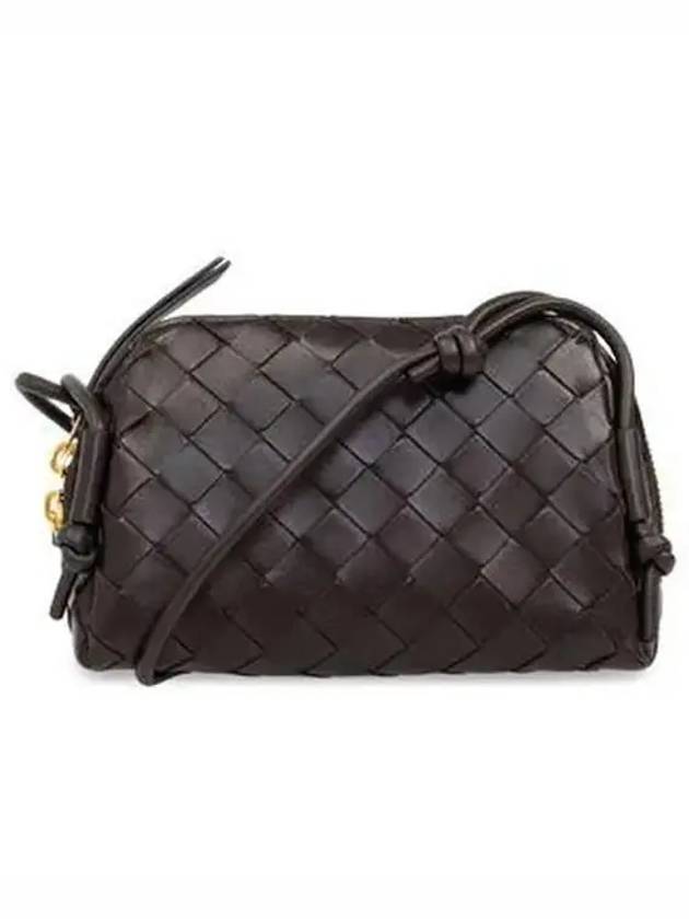 Intrecciato Concert Pouch Bag Brown - BOTTEGA VENETA - BALAAN 2