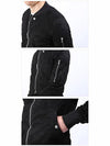 Men's Raglan Zipper Bomber Jacket Black - RICK OWENS - BALAAN 6