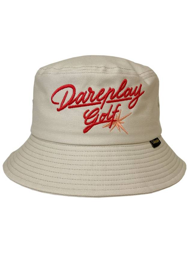 Golf Classic bucket hat v2Beige - DAREPLAY - BALAAN 1